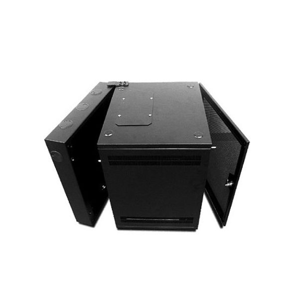 APC NetShelter 13U Wallmount Rack Cabinet Vented Door Double Hinged Server Depth