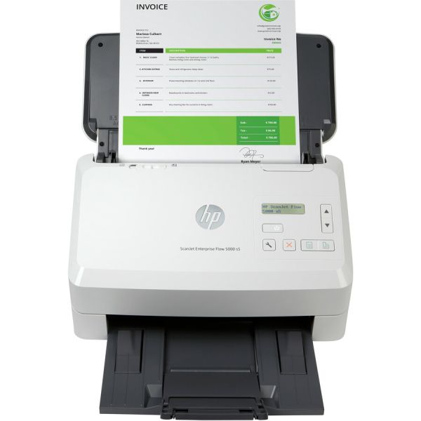 HP ScanJet Enterprise Flow 5000 s5 Scanner | 50-sheet ADF Duplex — 6FW09A#BGJ