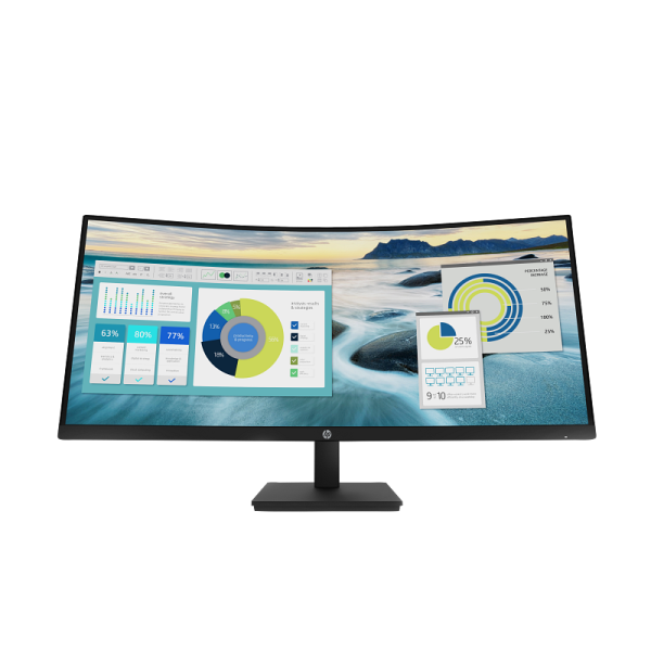 HP P34hc G4 WQHD USB-C Curved Monitor (21Y56AA)
