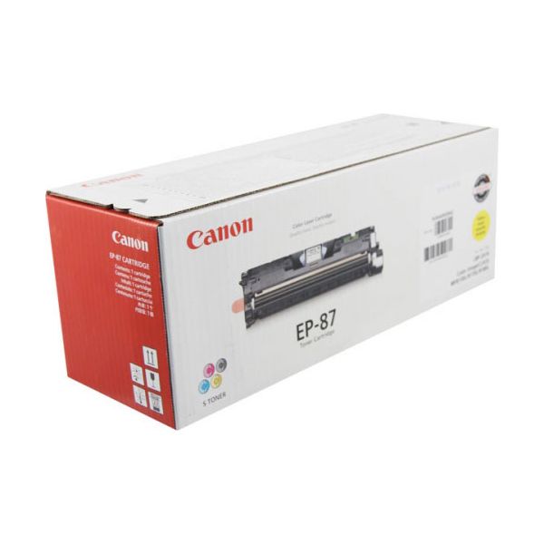 Canon 7430A005AA EP-87 Yellow Toner Cartridge (4k Pages)