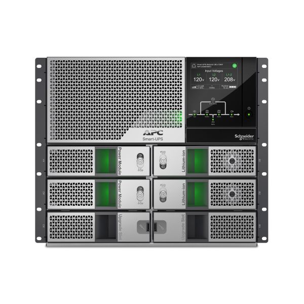 APC SMART-UPS MODULAR ULTRA 10KW SCALABLE TO 15KW N+1 REDUNDANT, RACKMOUNT, 208/