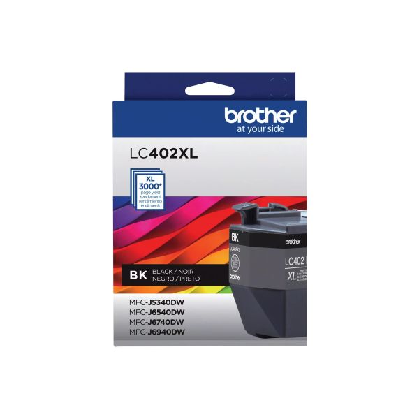 Brother LC402XLBK - High Yield