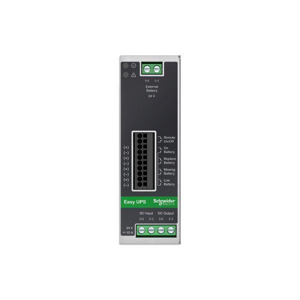 DIN RAIL MOUNT SWITCH POWER SUPPLY BATTERY BACK UP 24V DC 10 A