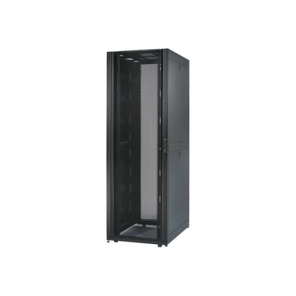 NETSHELTER SX 48U 750MM WIDE X 1070MM DEEP ENCLOSURE WITH SIDES BLACK -2000 LBS.