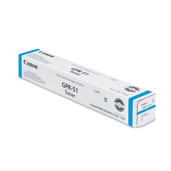 Canon 8517B003AB GPR-51 Cyan Toner Cartridge (21.5k Pages)