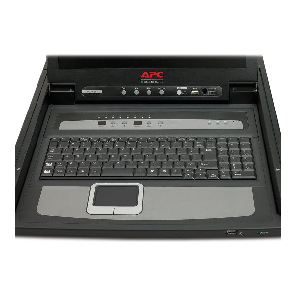 APC LCD Console - KVM console with KVM switch