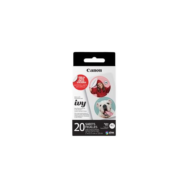 Canon ZINK Pre-cut Circle Sticker Pack
