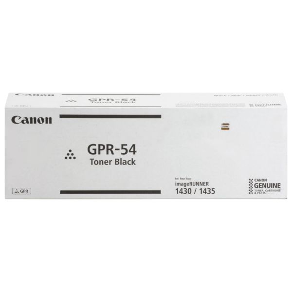 Canon 9436B003AB GPR-54 Black Toner Cartridge (17.6k Pages)