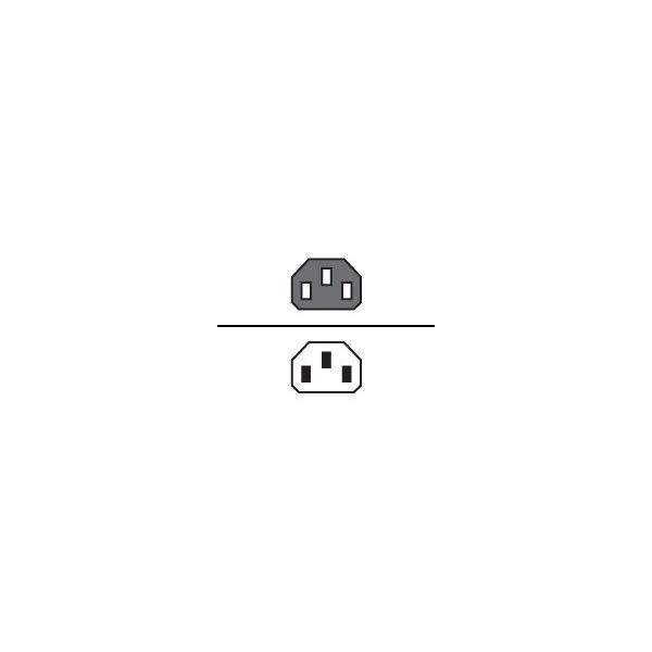 HPE - Power cable - IEC 60320 C14 to power IEC 60320 C13