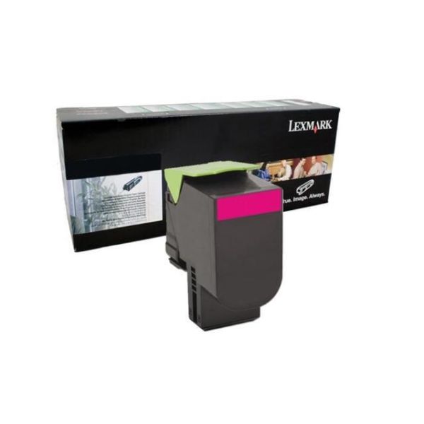 Lexmark 80C0SMG TAA Return Program Toner Cartridge - Magenta