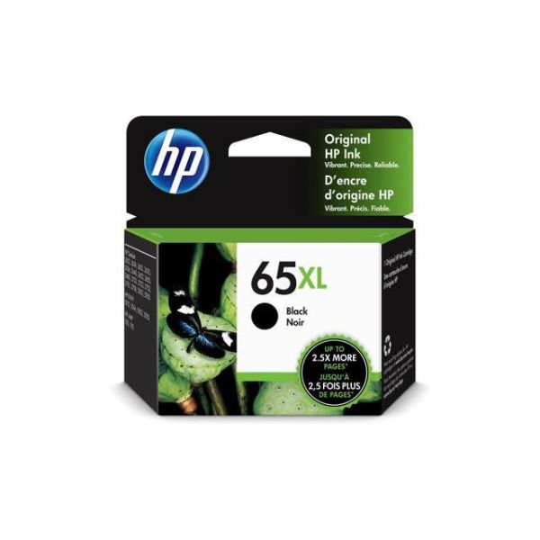 HP 65XL Black Original Ink Cartridge, ~300 pages, N9K04AN#140 - Newegg.com
