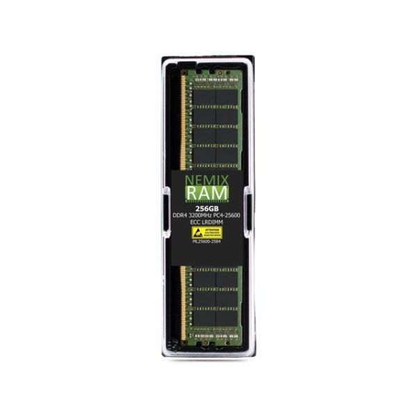 NEMIX RAM 256GB (1X256GB) DDR4 3200MHZ PC4-25600 8Rx4 1.2V CL22 288-PIN ECC LRDIMM Load Reduced Server Memory Compatible with HPE P06039-X21, P06039-H21, P06039-K21 Load Reduced Smart Memory