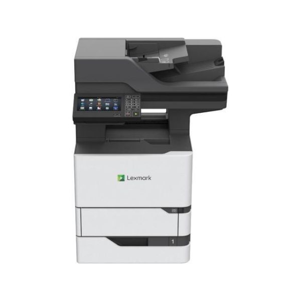 Lexmark MX720 MX722ade Laser Multifunction Printer - Monochrome - Plain Paper Print - 25BT007