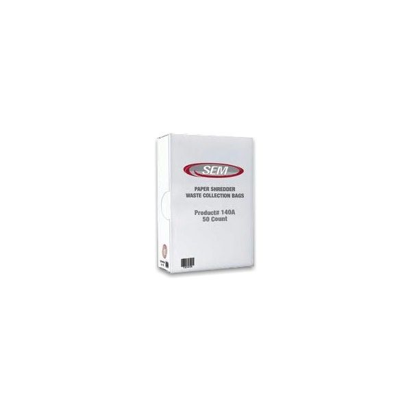 SEM 140A Shredder Bags - 639SB140A ( 50 Bags)