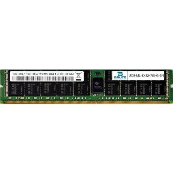 UCS-ML-1X324RU-G - Cisco Compatible 32GB PC4-17000 DDR4-2133Mhz 4Rx4 1.2v ECC LRDIMM - Newegg.com