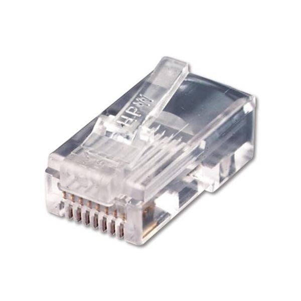 Hubbell - BRMOD4P25N - Hubbell BRMOD4P25N Modular Network Connector - 25 - RJ-45 Network Male