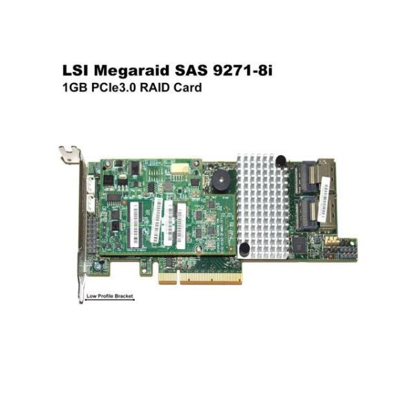 LSI MegaRAID 9271-8i 8 Port 6Gbs SATA SAS PCIe 3.0 RAID Controller Card with Low Profile Bracket UCS-RAID9271CV-8I 9271-8i - Newegg.com