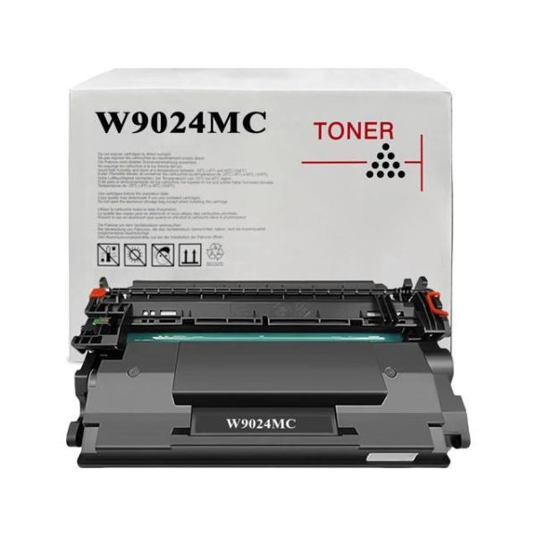 W9024MC Toner Cartridge Black W9024 High Yield Chip Replacement for W9024MC Toner Cartridge for Managed E40040dn Managed MFP E42540f Printer