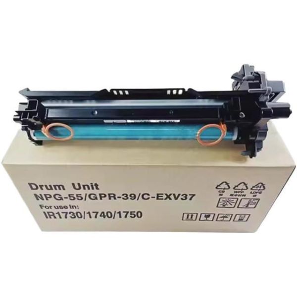 Compatible with Printer Models ImageRUNNER 1730 1740 1750 400iF 500iF NPG-55 GPR-39 C-EXV37 2773B004AA Black Drum Unit Aftermarket Replacement
