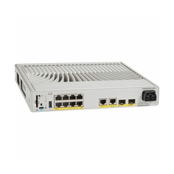 CATALYST 9000 COMPACT SWITCH 8 PORT POE+, 240W,HVDC,ADV