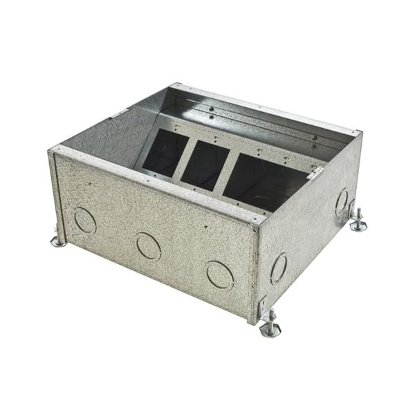 Hubbell Wiring Systems CFB11G6 11-Gang Recessed Concrete Floor Box