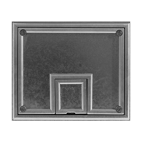 Hubbell Wiring Systems CFB7TALU Aluminum Square Edge Floor Box Tile Cover