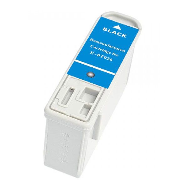 Compatible Epson T026201C Black Ink Cartridge (370 Pages)