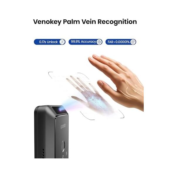 Lockin Veno Palm Vein Smart Lock with Built-in Wi-Fi