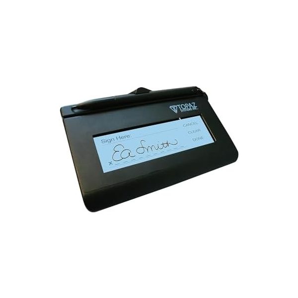 Topaz SignatureGem T-L462-HSB-R LCD 1x5 USB Signature Capture Pad