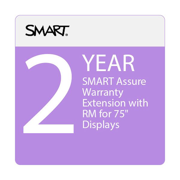 SMART Technologies EOW2-SBID-75-P-5Y Assure Warranty w/ RM | Support