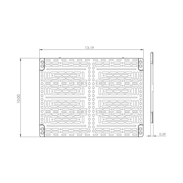 Legrand - OnQ Universal Mounting Plate 10 Inch