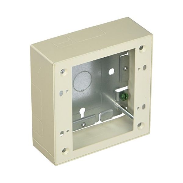 HBL20482IV Steel Single Channel Metal Raceway Device Box