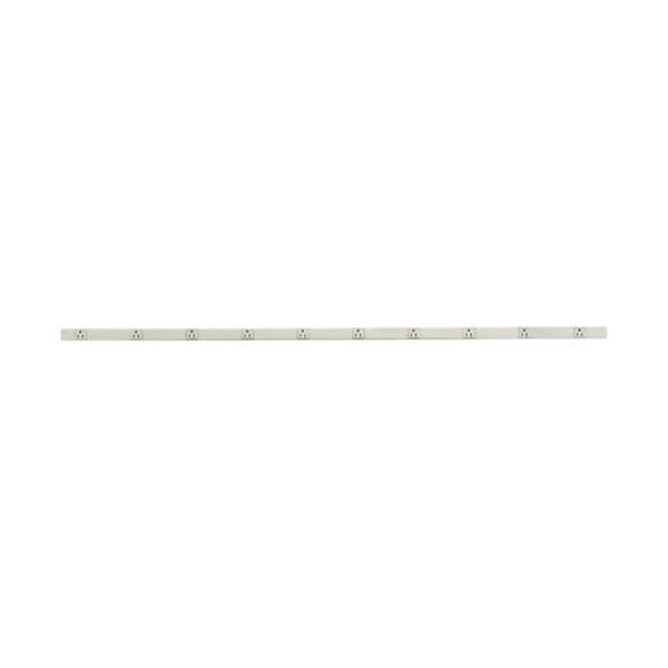 Hubbell HBL24GB618IV Surface Raceway Plug Track