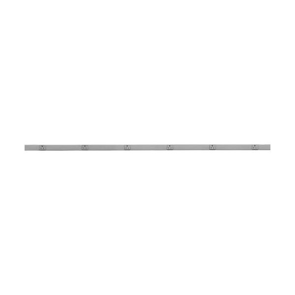 Hubbell HBL24GBA618GY Metallic Plug Track