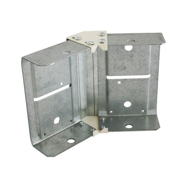 Hubbell Wiring Systems HBL4712TXIV Steel Metal Raceway Internal/External 45 Degree Elbow
