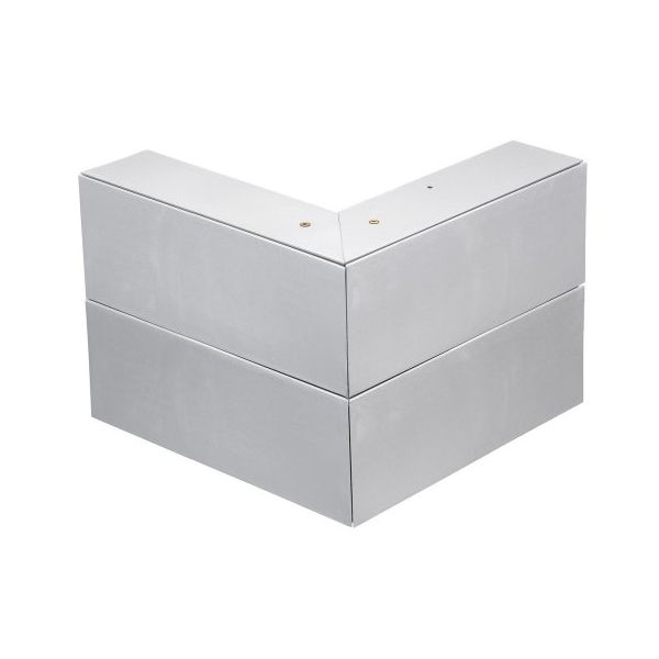 HBLALU5018 Anodized Aluminum 90 Degree External Turn Elbow with Coupling