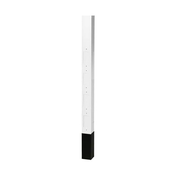 Hubbell - Hblppo15w - Hubbell Hubbell Wiring Device Kellems Aluminum Service Poles 15' 2 Height Blank Pole With Divider