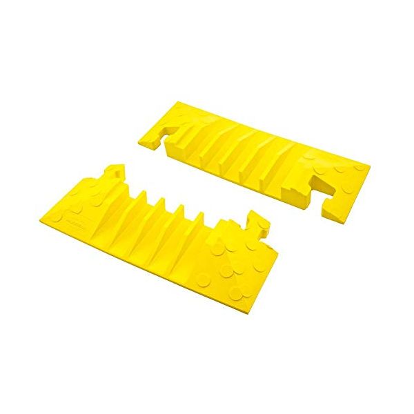 Hubbell Wiring Systems HBLTT5ECB TrukTrak Cast Polyurethane Modular Cable Protection System End Cap