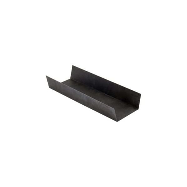 Hubbell - HBTFRMINS0416BK - Wire Basket Tray Insert with Side Accessories 4in. in. H x 16in. in. W x 120in. in. L