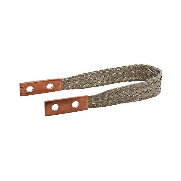 Hubbell - HGBBD18 - Braided Strap Bonding Conductor 18in. in. Length