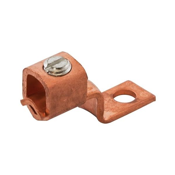 Hubbell - HGBKLU35 - Lay-in Lug Ground Terminal Copper Parallel to Conductor Pack of 100