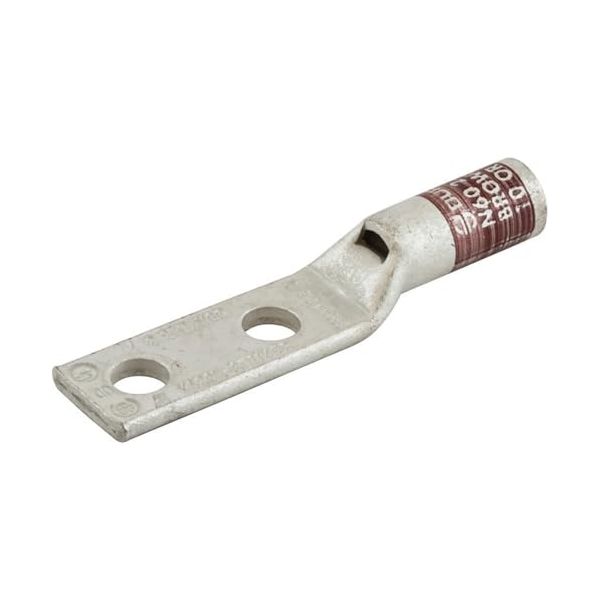 Hubbell - HGBL01D - Compression Lug 1 AWG Double 1/4in. in. OD 5/8in. in. Spaced Pack of 25