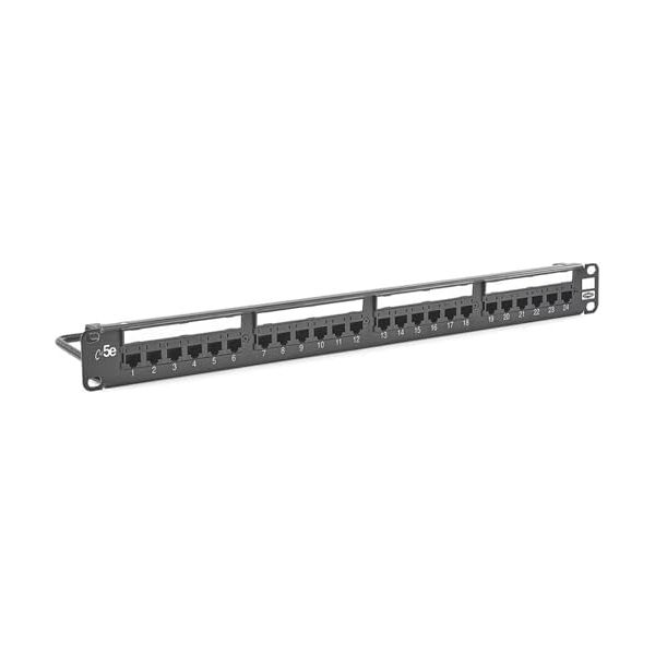 Hubbell HP5E24E 24 Port Patch Panel Category 5e