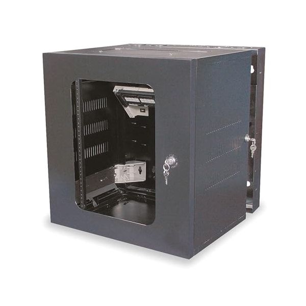 Hubbell Wiring Systems HSQ36 QUADCAB Cold Rolled Steel Wall Mount Window Door Cabinet