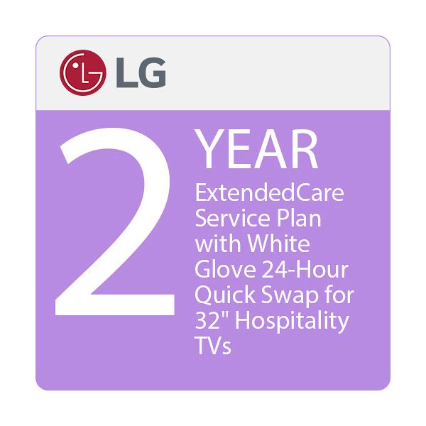 32 HOSPITALITY TV (STANDARD HIGH), 2 YEARS EXTENDEDCARE WITH WHITE GLOVE SERVICE
