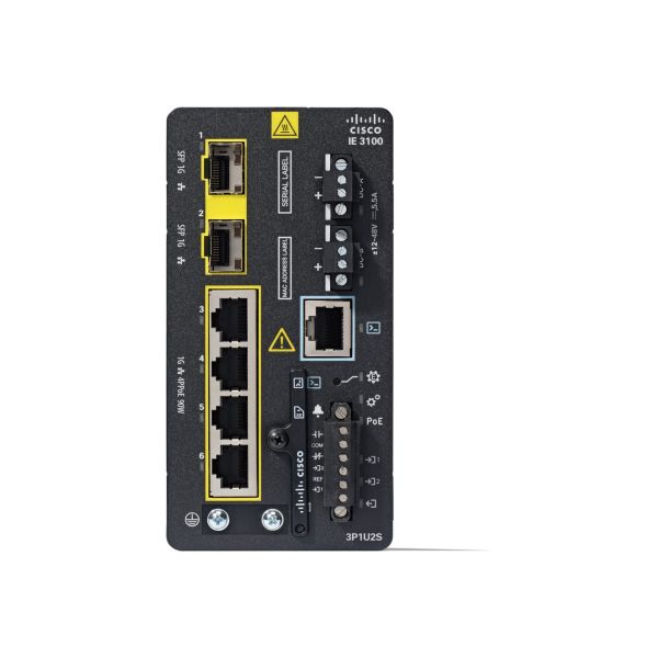 IE3100 W/3GE POE+, 1GE 4PPOE, 2GE SFP, FIXED SYSTEM, NE