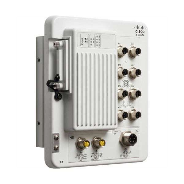 CATALYST IE3400 HEAVY DUTY W/ 8 GE M12 INTERFACES, IP67, NA