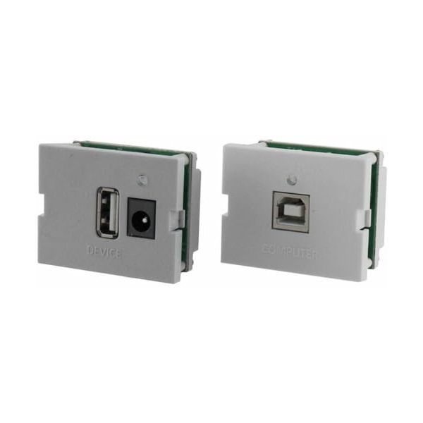 Hubbell - IMU11015GY - Hubbell Premise Wiring USB Connector