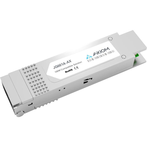 Axiom JG661A-AX 40GBASE-LR4 QSFP+ Transceiver for HP | 40G, LC, SMF — JG661A-AX