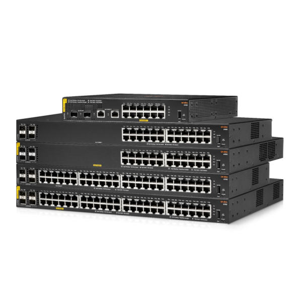 HPE ARUBA NETWORKING CX 6100 24G CLASS4 POE 4SFP+ 370W SWITCH